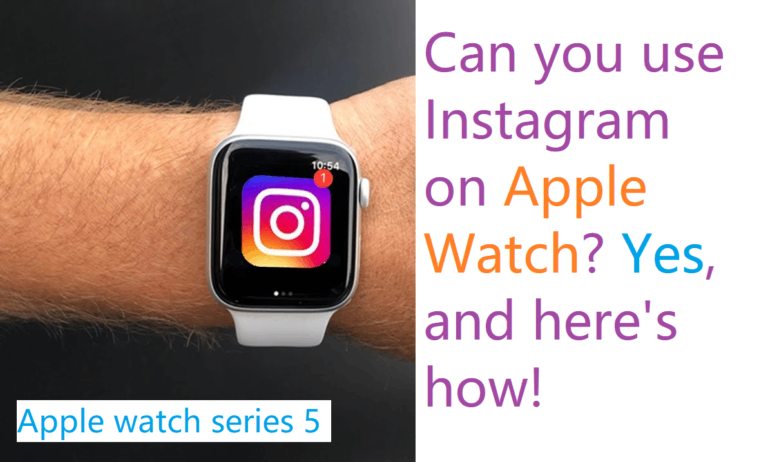 How to get instagram on apple watch series 5